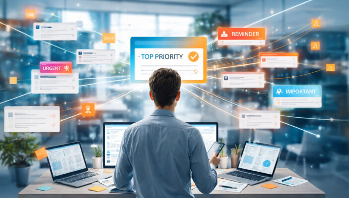 Priorização na comunicação interna